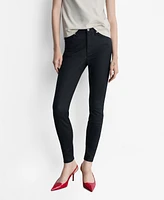 Mango Women's High Rise Anne Skinny Jeans