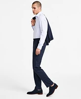 Michael Kors Men's Classic Fit Linen Suit Pant