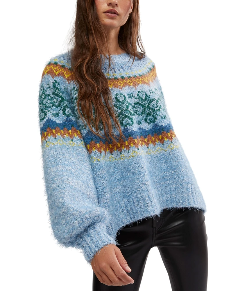 Free People Women's Festive Frost Sweater