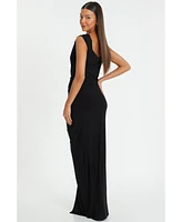 Quiz Women's Ity Diamante Trim Maxi Dress