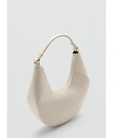 Mango Women's Leather-Effect Shoulder Bag