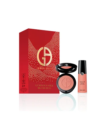 Giorgio Armani 2-Pc. Luminous Silk Blush Set