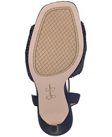 Jessica Simpson Women's Ohela Beaded Knot Ankle-Strap Dress Sandals