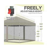 Slickblue 10' x 10' Pop-Up Canopy Tent for Instant Outdoor Shelter