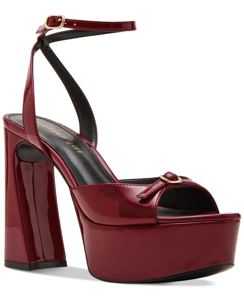 Madden Girl Mett Two-Piece Platform Dress Sandals