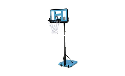 Slickblue Outdoor Height Adjustable Basketball Hoop for Kids and Adults