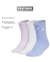 adidas Women's 3-Pk. Cushioned Comfort Crew Socks