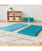 ECR4Kids SoftZone Folding Rainbow Rest Mats, Assorted, 5-Piece