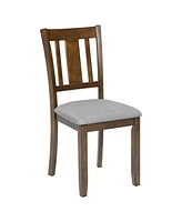 Slickblue Set of 4 Wooden Dining Chairs for Stylish and Durable Seating