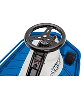 Razor High Torque Motorized Drifting Crazy Cart with Drift Bar for Adults, Blue