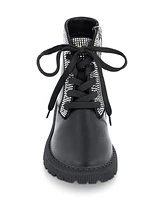 Dkny Little and Big Girls Ava Arlyn Combat Boot