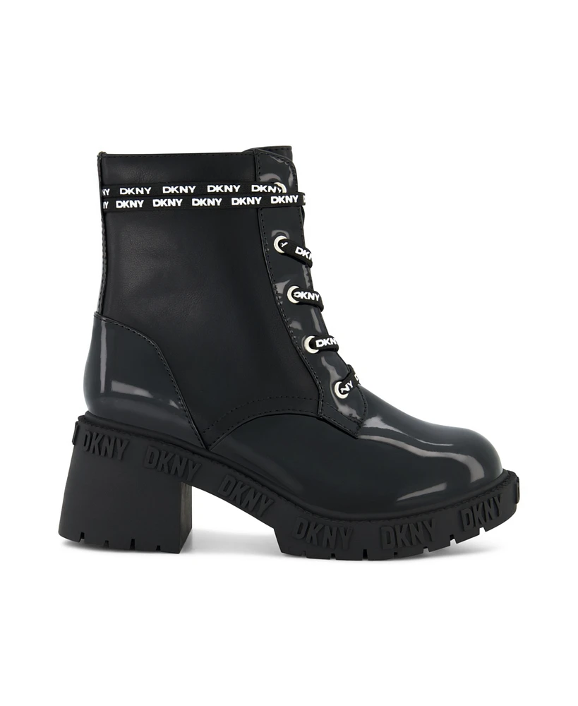Dkny Little and Big Girls Hayley Ankle Lace Boot