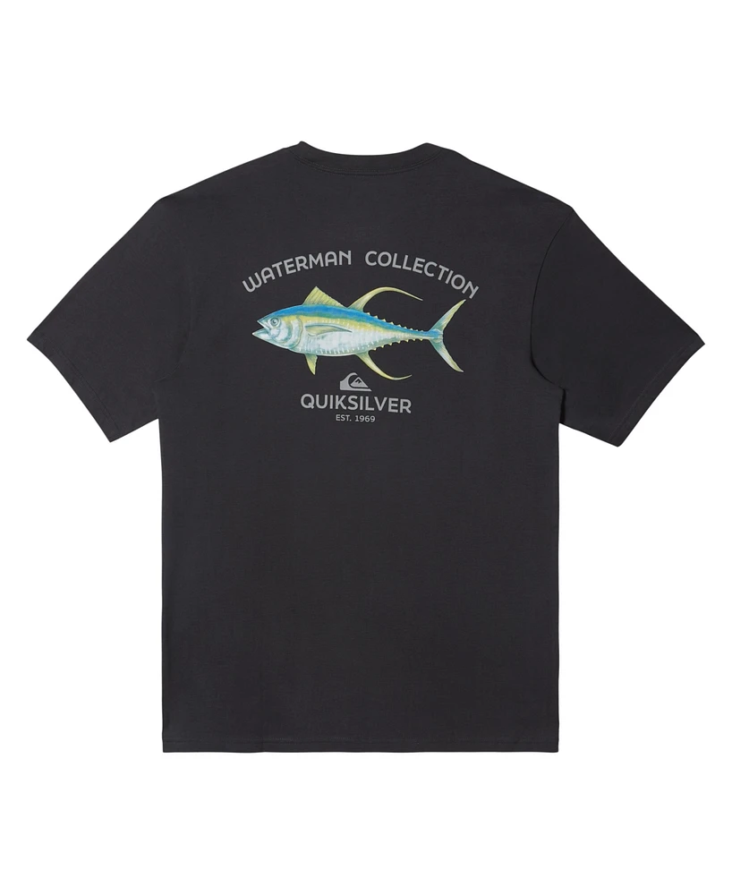 Quiksilver Waterman Men's Fresh Fish Qmt0 Short Sleeve T-shirt