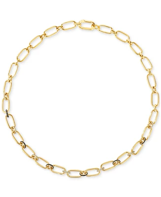 Le Vian Chocolate Diamond & Nude Diamond Open Link 28-1/2" Collar Necklace (1-3/4 ct. t.w.) in 14k Gold