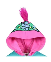 Dreamworks Toddler Girls Trolls Poppy Fleece Zip Up Hoodie to