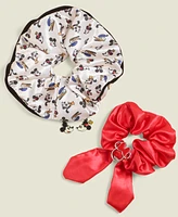 Disney | Macy's Minnie & Friends Hair Scrunchies 2-Pk. Set, Created for Macy's