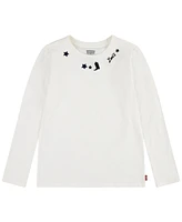 Levi's Toddler Girls Long Sleeve Stars Tee