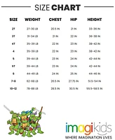 Teenage Mutant Ninja Turtles Little Boys T-Shirt and French Terry Shorts Outfit Set to (2T - 10-12)