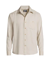 Lands' End Men's Relaxed Twill Shirt