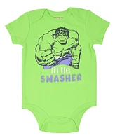 Avengers Baby Boys 3 Pack Bodysuits