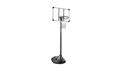 Slickblue Adjustable Portable Basketball Hoop for Versatile Play