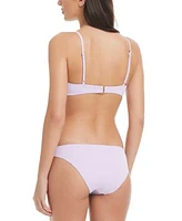 Red Carter Womens Straight Bikini Top Bikini Bottoms