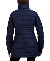 Hfx Women's Midweight Quilted Winter Puffer Galaxy Jacket