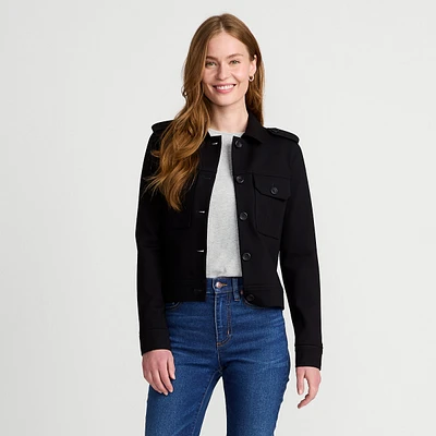 Lands' End Women's Ponte Vacation Jacket