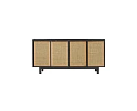 Hulala Home Contemporary Heinz 63"Wide Sideboard with Adjustable Shelves