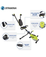 Stamina Products Stamina Wonder Stationary Portable Magnetic Resistance Training Exercise Bike