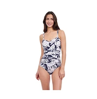 Profile by Gottex Women's Malaya Sweetheart D Cup Wide Strap One Piece