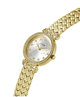 Guess Women's Analog Gold Tone Steel Watch 32mm