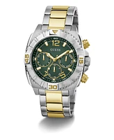 Guess Men's Multi-Function Two-Tone Stainless-Steel Watch 44mm