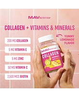 Mav Nutrition Collagen Gummies, Mixed Berry, Mav Nutrition, 60ct