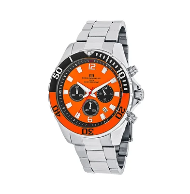 Oceanaut Men's Sevilla Orange Dial Watch - OC2522