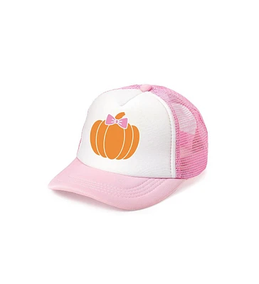 Sweet Wink Girls Pumpkin Bow Hat