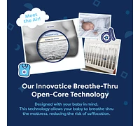 Moonlight Slumber Air Crib Mattress by Breathable Crib Mattress for Baby and Toddler - Innovative Breathe