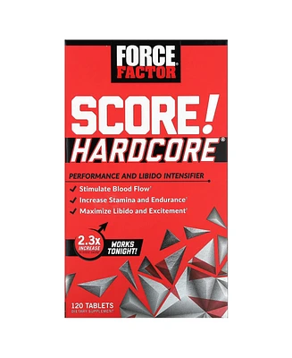 Force Factor Score! Hardcore Nitric Oxide Booster Supplement for Men with L