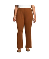 Lands' End Women's Plus Sport Knit High Rise Pants