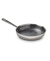 T-Fal Hybrid Mesh Stainless Steel Frypan, 8 Inch