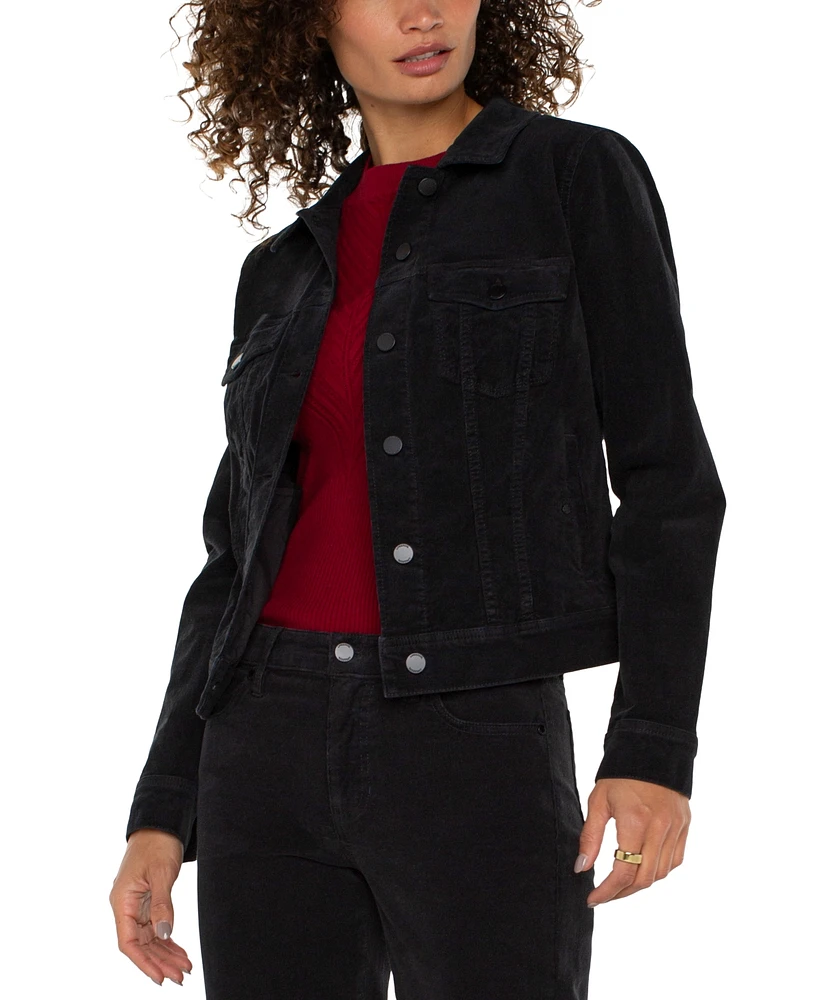 Liverpool Los Angeles Women's Corduroy Trucker Jacket