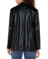 Liverpool Los Angeles Women's Coated Boyfriend Blazer