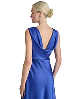 Dkny Women's Cowl-Back Sleeveless Gown