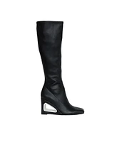 Katy Perry Women's Hollow Wedge Knee High Boots