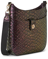 Brahmin Leia Excelsior Embossed Leather Crossbody