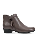 Rockport Women's Carly Side Zip Casual Ankle Booties