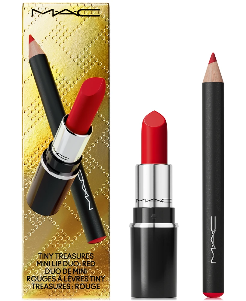 Mac 2-Pc. Tiny Treasures Mini Lipstick + Lip Liner Gift Set