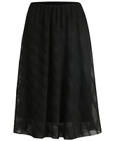 Boss by Hugo Women's Midi Tulle Skirt