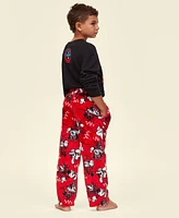 Disney | Macy's Little & Big Kids Unisex Mickey Friends Plush Fleece Pants, Created for