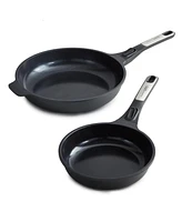 BergHOFF Leo Phantom 2pc Nonstick Ceramic Fry Pan Set, Recycled